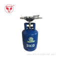 2kg camping lpg gas cylinder